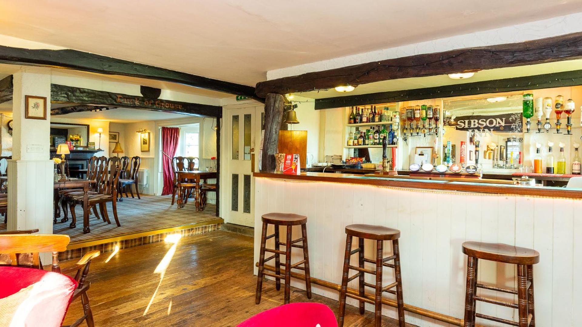 The Sibson Inn Hotel Water Newton Dış mekan fotoğraf